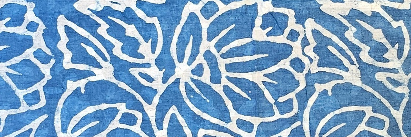 Cool Blue Dabu Print Collection