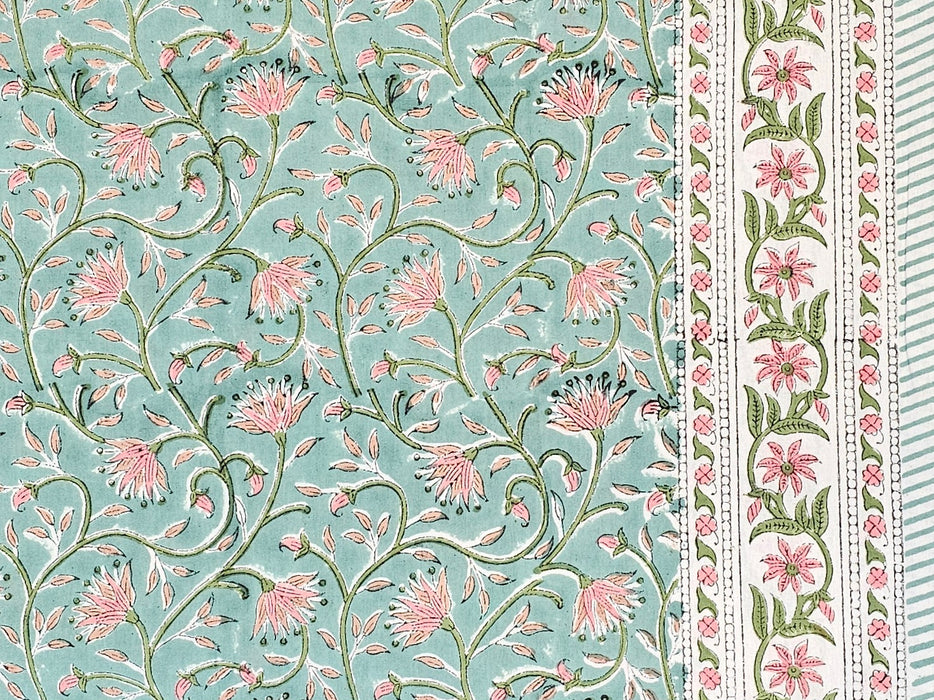 Block Print Tablecloth 220 x 270 cm