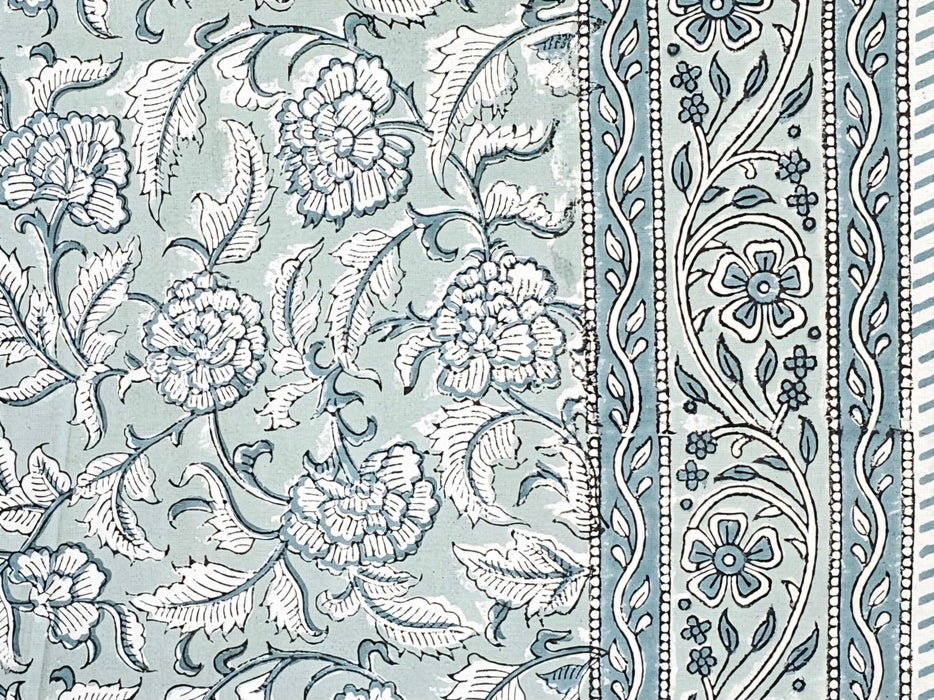 Block Print Tablecloth 110 x 110 cm