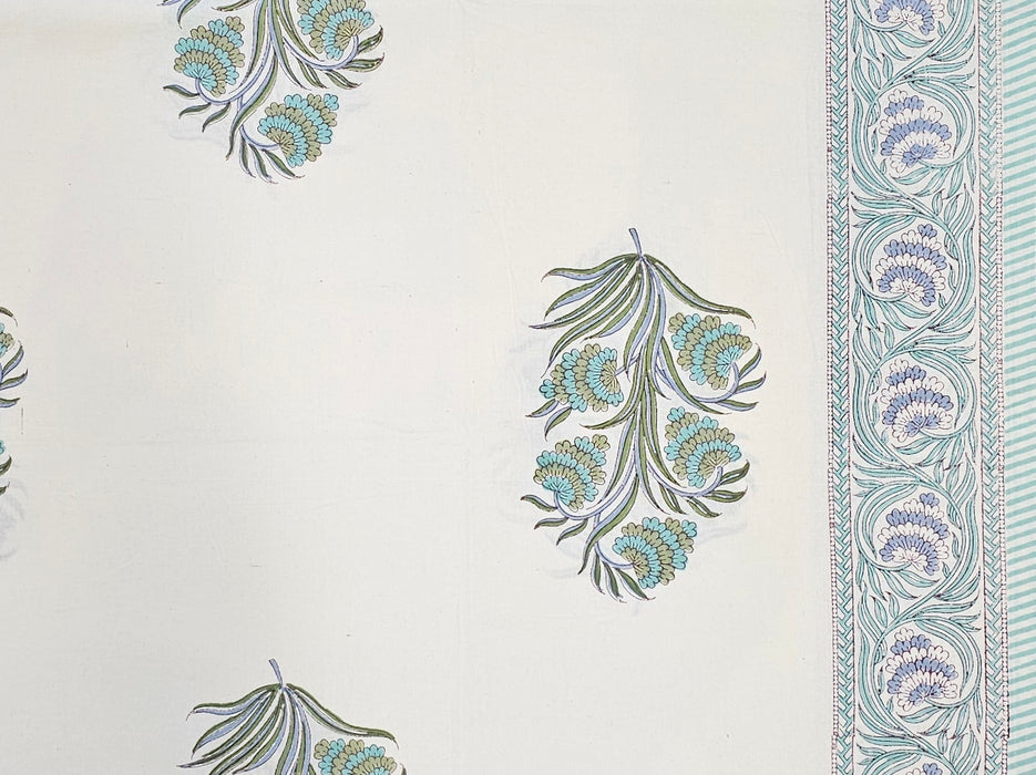 Block Print Tablecloth 150 x 220 cm