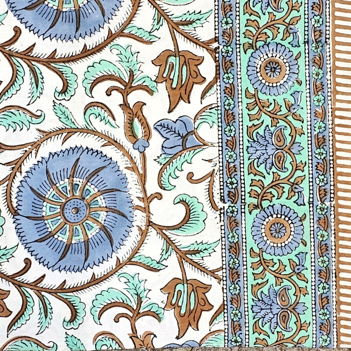 Block Print Tablecloth 150 x 220 cm
