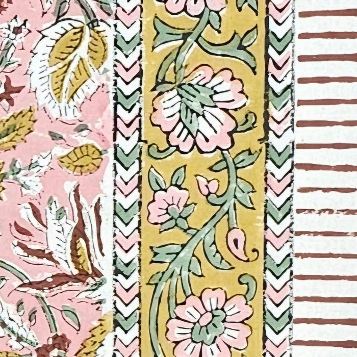 Block Print Tablecloth 150 x 150 cm