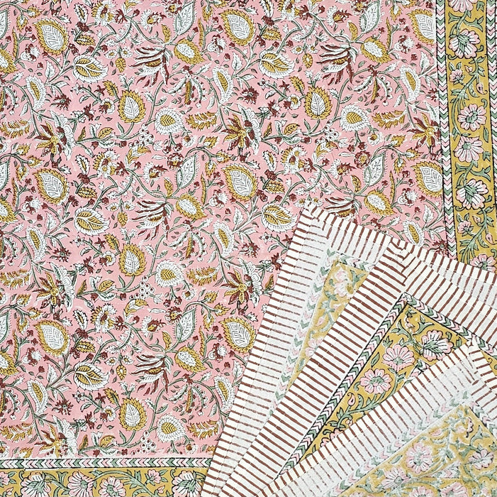Block Print Tablecloth 150 x 150 cm