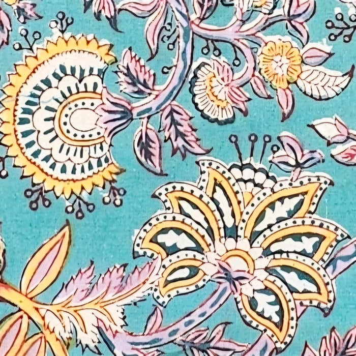 Block Print Tablecloth 150 x 150 cm