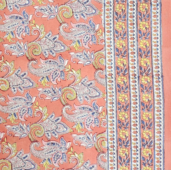 Block Print Cotton Tablecloth