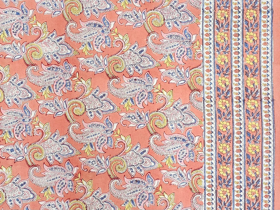 Block Print Cotton Tablecloth