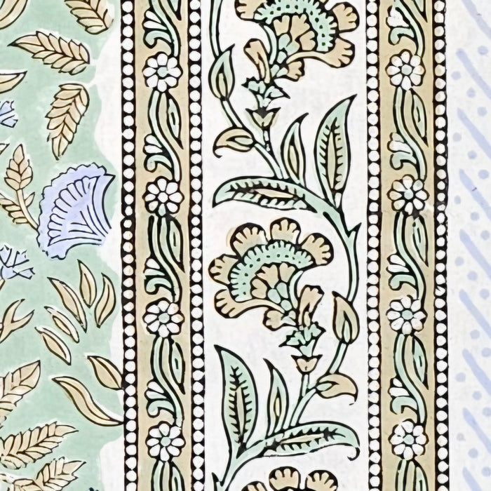 Block Print Tablecloth 150 x 220 cm