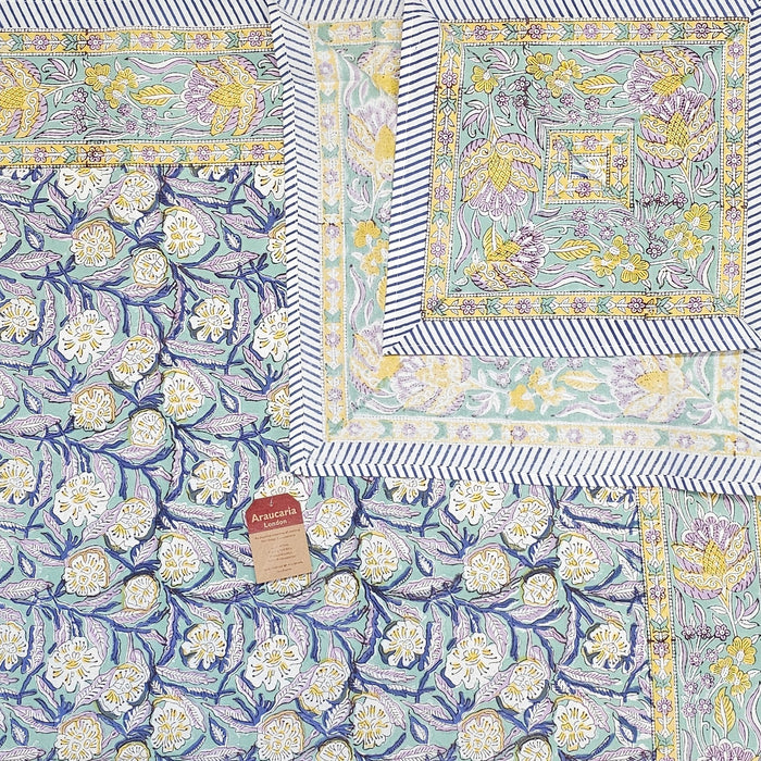 Block Print Cotton Tablecloth