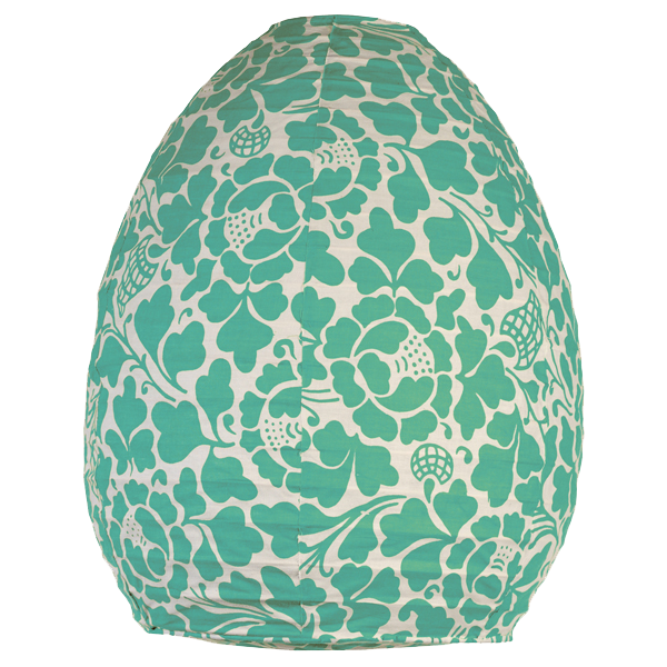 Turquoise & Sage Beehive Pendant Lampshades: Prada Turquoise