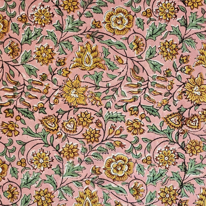 Block Print Tablecloth 110 x 110 cm