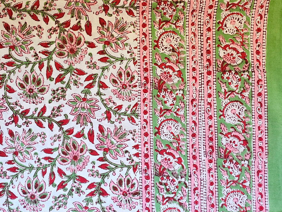 Block Print Tablecloth 130 x 180 cm