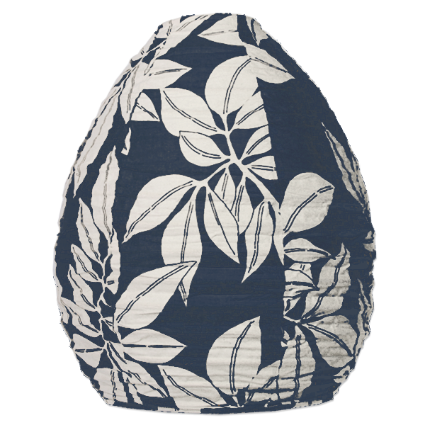 Leaf Indigo Beehive Pendant Lampshades