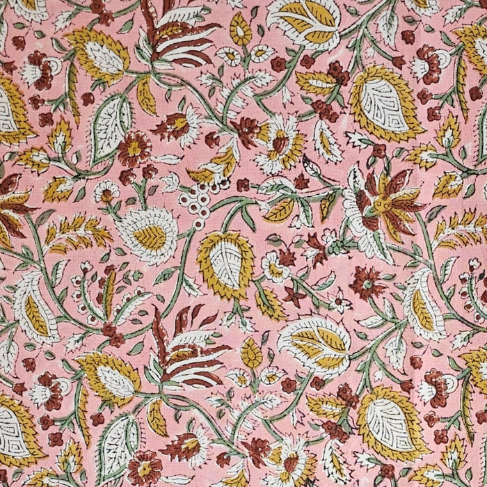 Block Print Tablecloth 110 x 110 cm