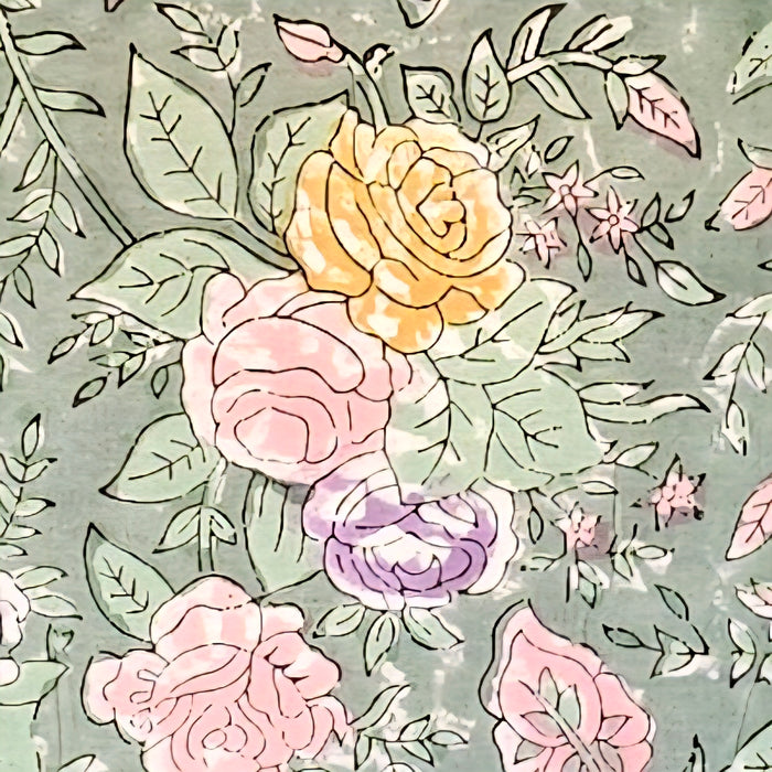 Block Print Cotton Tablecloth