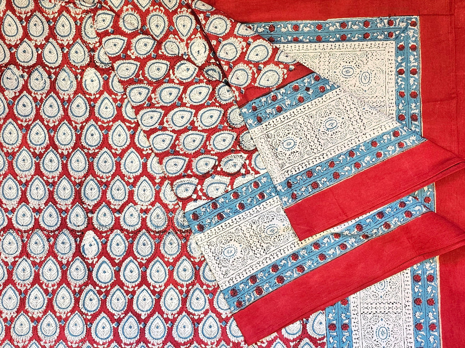 Block Print Cotton Tablecloth