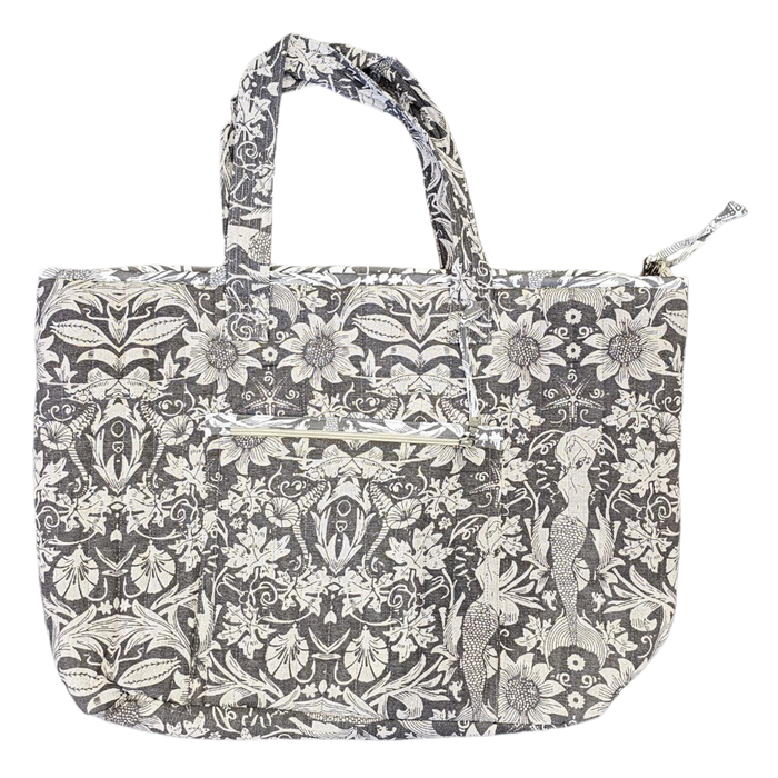 Cloudy Mermaid Quilted Shoulder Bag