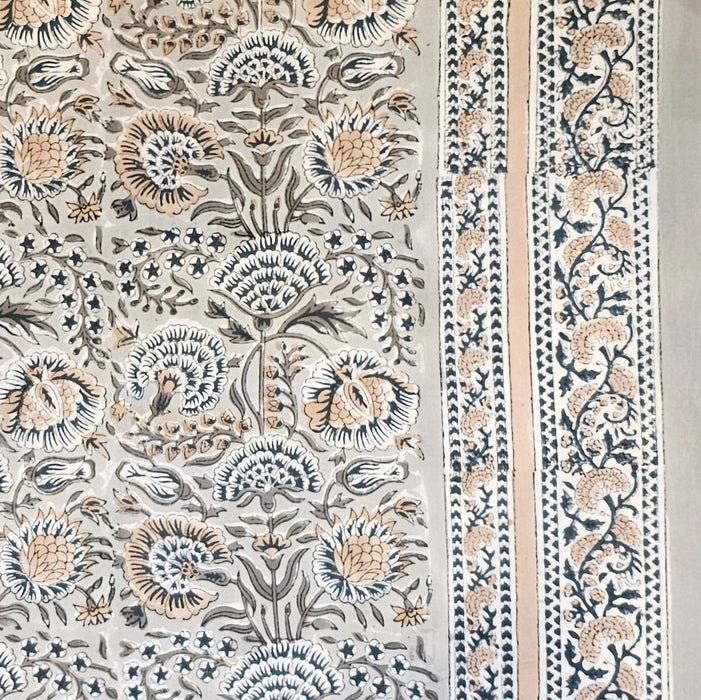Block Print Cotton Tablecloth