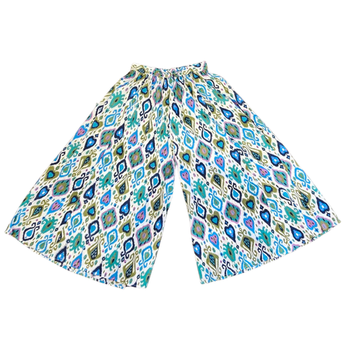 Wide Leg Trousers - Turquoise
