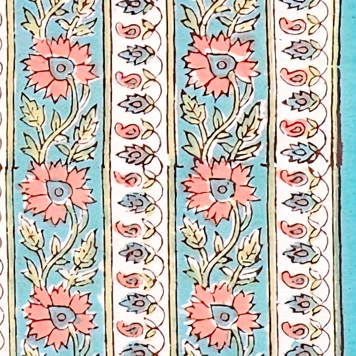 Block Print Cotton Tablecloth