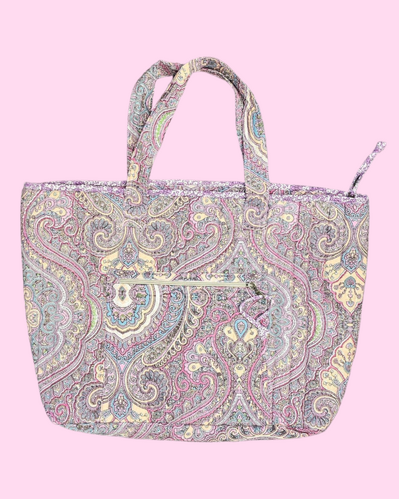 Magenta Magic Quilted Shoulder Bag