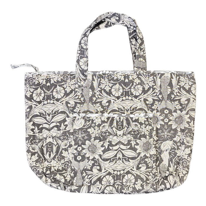 Cloudy Mermaid Quilted Shoulder Bag