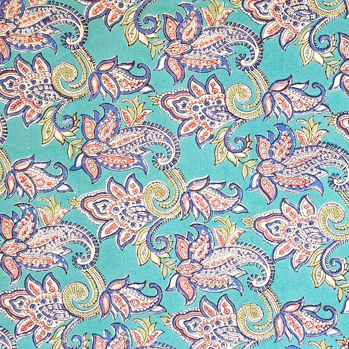 Block Print Cotton Tablecloth