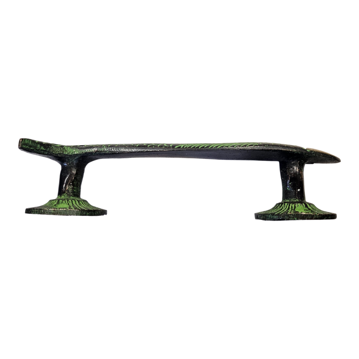 Green Fish Brass Handle (L)