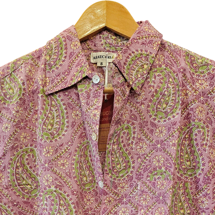 Block Print Shirt - Café Palim