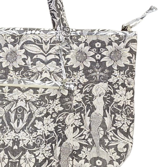 Cloudy Mermaid Quilted Shoulder Bag