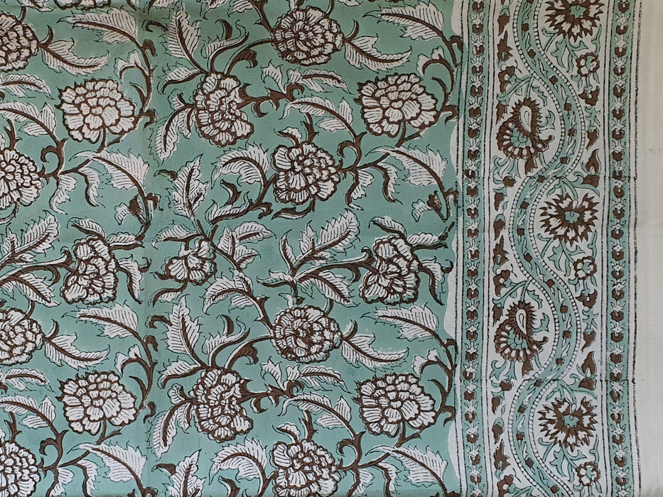 Block Print Tablecloth 150 x 150 cm