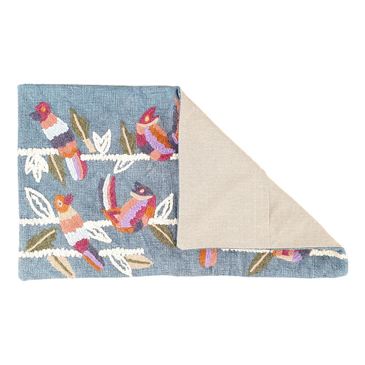 Sisters Embroidered Cushion Cover