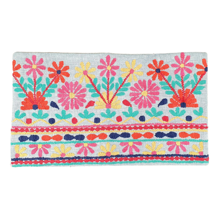 Eden Embroidered Cushion Cover