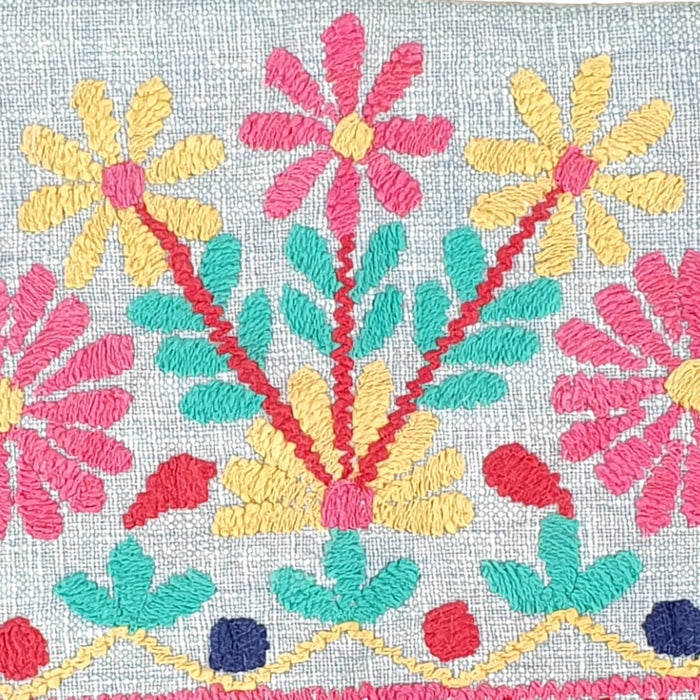 Eden Embroidered Cushion Cover