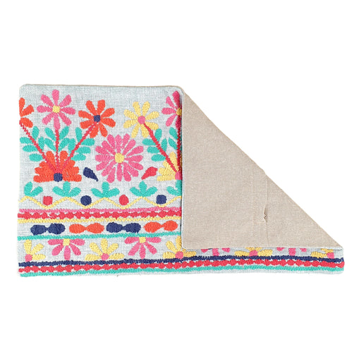 Eden Embroidered Cushion Cover