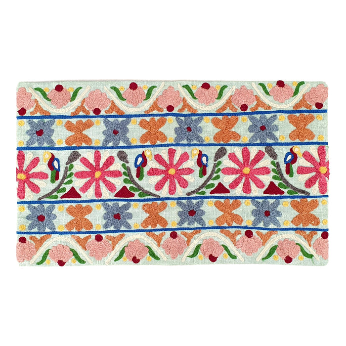 Margarita Embroidered Cushion Cover