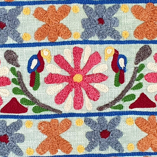 Margarita Embroidered Cushion Cover