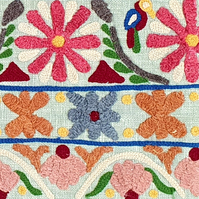 Margarita Embroidered Cushion Cover