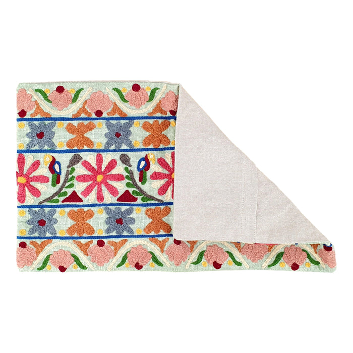 Margarita Embroidered Cushion Cover