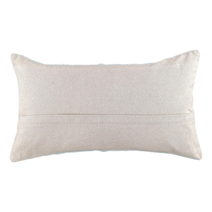 Bird Embroidered Cushion Cover