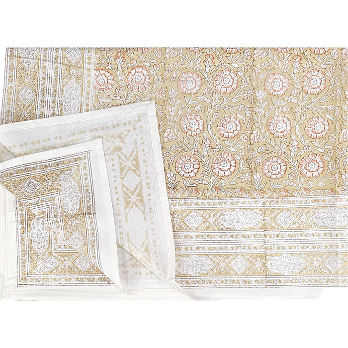 Block Print Tablecloth 130 x 180 cm