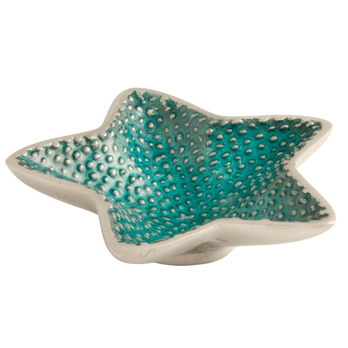 Recycled Aluminium Starfish Shaped Dish