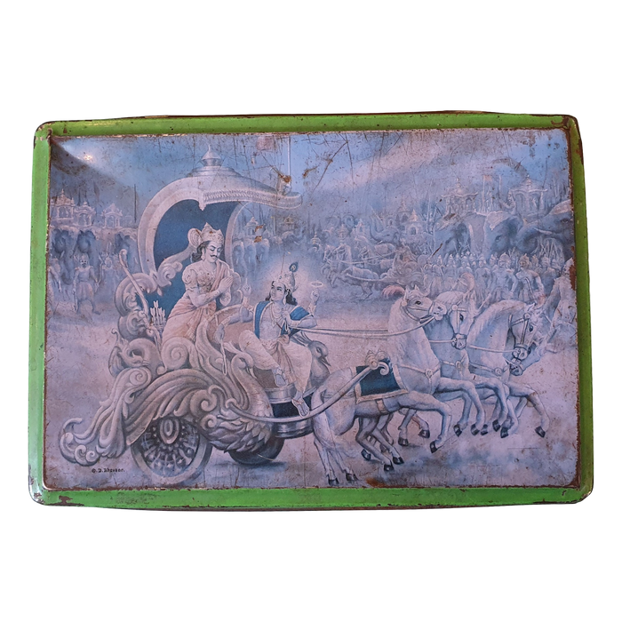 Vintage Mahabharat Tin