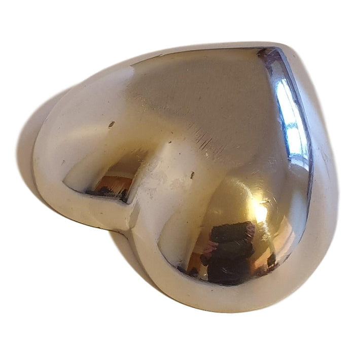 Small Recycled Aluminium Red Heart Dish