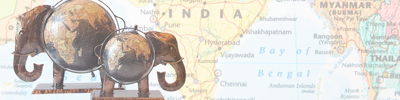 Elephant Globes Fair Trade from India