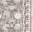 Block Print Tablecloth - Taupe, Mauve and Green