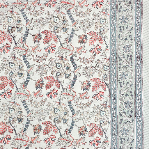 Block Print Cotton Tablecloth