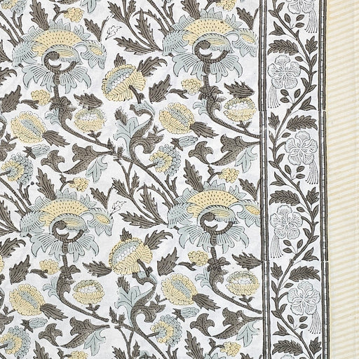 Block Print Cotton Tablecloth