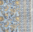 Block Print Cotton Tablecloth - Blue, Brown and Yellow