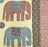 Applique Elephant Throw