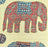 Applique Elephant Throw